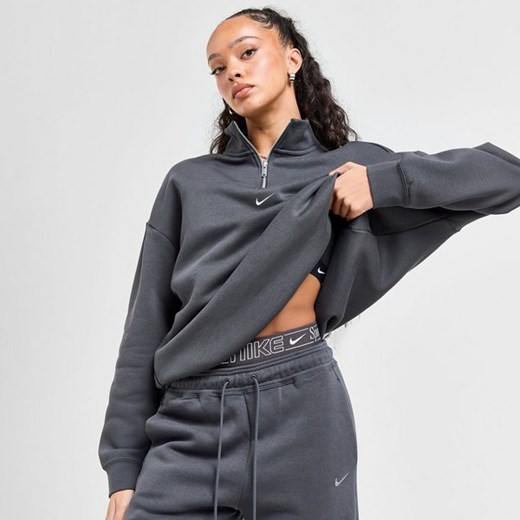 NIKE BLUZA ROZPINANA W NSW FLC QZ GLS ze sklepu JD Sports  w kategorii Bluzy damskie - zdjęcie 178191979