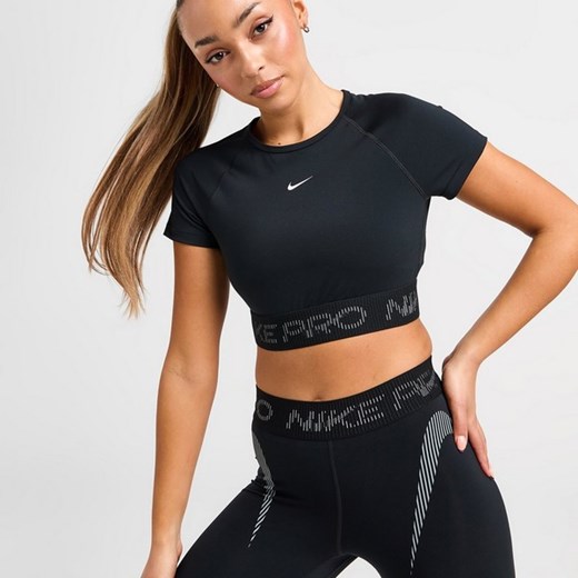 NIKE TOP W NIKE PRO DF SS CROP TOP GX ze sklepu JD Sports  w kategorii Bluzki damskie - zdjęcie 178191999