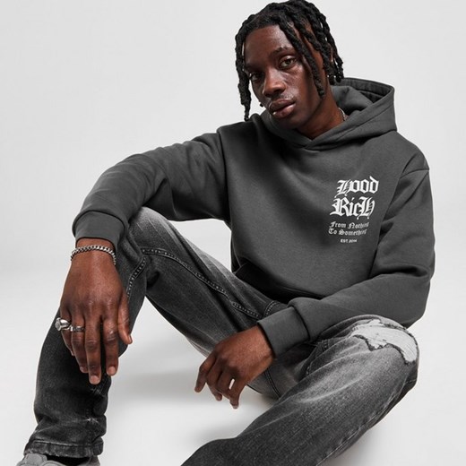 HOODRICH BLUZA Z KAPTUREM ASPHALT HD GRY ze sklepu JD Sports  w kategorii Bluzy męskie - zdjęcie 178192025