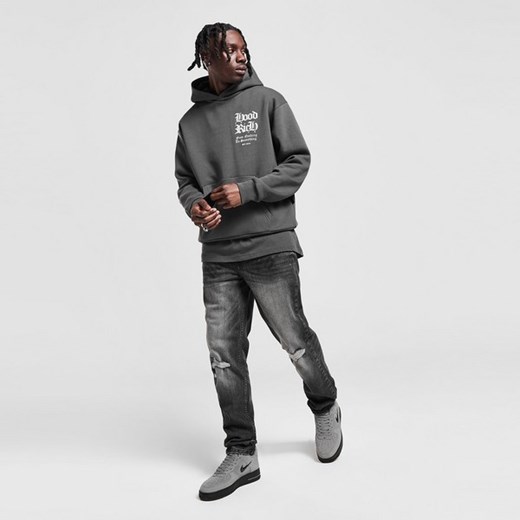 HOODRICH SPODNIE TREK JEAN BLK ze sklepu JD Sports  w kategorii Jeansy męskie - zdjęcie 178192075