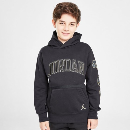 JORDAN BLUZA Z KAPTUREM BDGE B&amp;G OH BLK/GLD B ze sklepu JD Sports  w kategorii Bluzy chłopięce - zdjęcie 178192159