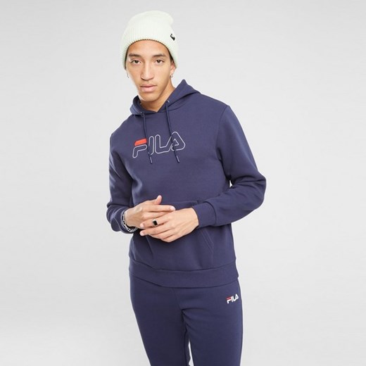 FILA BLUZA Z KAPTUREM FILA ADIR HOOD NVY ze sklepu JD Sports  w kategorii Bluzy męskie - zdjęcie 178192717