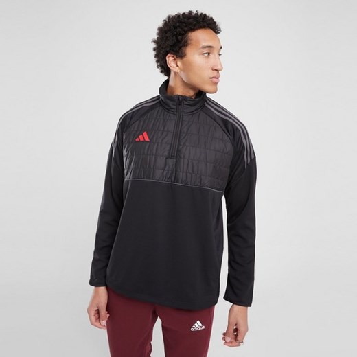 ADIDAS BLUZA ROZPINANA TIRO WINT 1/4 ZIP BLK/RD ze sklepu JD Sports  w kategorii Bluzy męskie - zdjęcie 178193076
