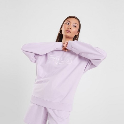 FILA BLUZA SHIVA BF CRW PUR ze sklepu JD Sports  w kategorii Bluzy damskie - zdjęcie 178193306