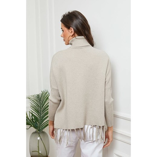 Sweter damski Joséfine z golfem 