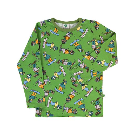 Småfolk Koszulka w kolorze zielonym ze sklepu Limango Polska w kategorii T-shirty chłopięce - zdjęcie 178194846