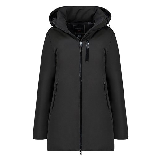Geographical Norway Parka w kolorze czarnym ze sklepu Limango Polska w kategorii Kurtki damskie - zdjęcie 178195339