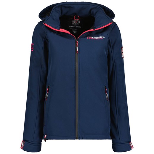 Geographical Norway Kurtka softshellowa &quot;Takeni&quot; w kolorze granatowym ze sklepu Limango Polska w kategorii Kurtki damskie - zdjęcie 178195589
