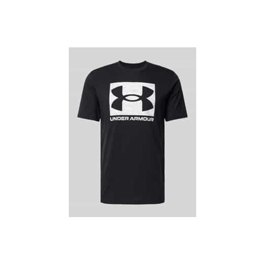 T-shirt o pudełkowym kroju z nadrukiem z logo ze sklepu Peek&Cloppenburg  w kategorii T-shirty męskie - zdjęcie 178198008