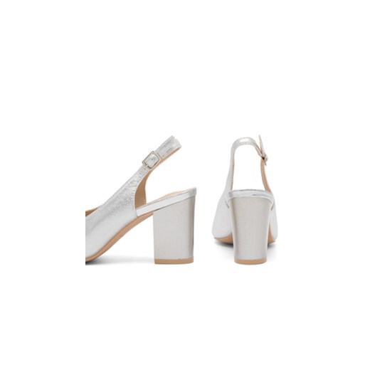 Clara Barson Sandały ACANNA KL-230801-02 Srebrny Clara Barson 42 MODIVO