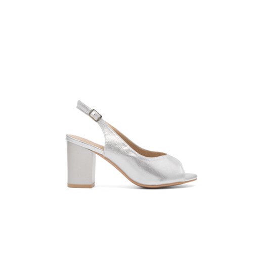 Clara Barson Sandały ACANNA KL-230801-02 Srebrny Clara Barson 42 MODIVO