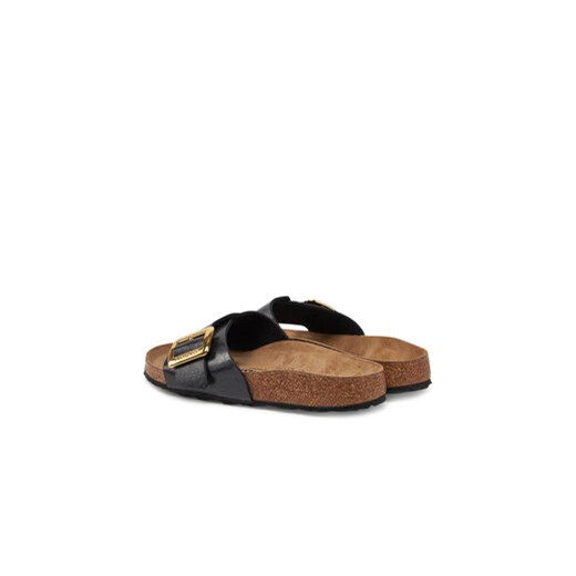 Klapki damskie BIRKENSTOCK bez zapięcia na płaskiej podeszwie casual