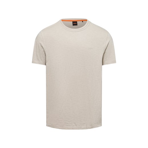 BOSS Orange Koszulka męska - Tegood Mężczyźni Bawełna kitt jednolity ze sklepu vangraaf w kategorii T-shirty męskie - zdjęcie 178202529