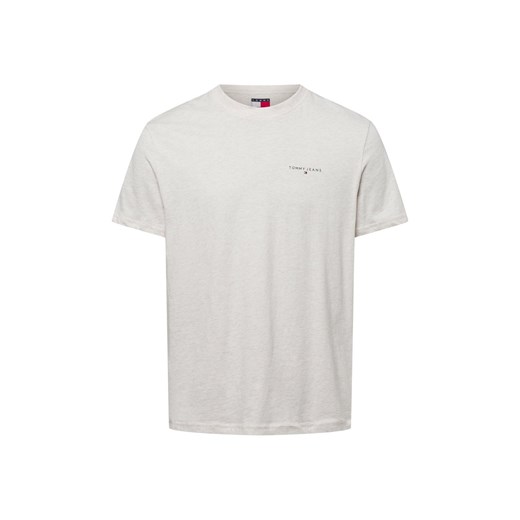 Beżowy t-shirt męski Tommy Jeans