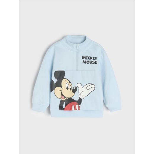Sinsay - Bluza Mickey Mouse - niebieski ze sklepu Sinsay w kategorii Bluzy i swetry - zdjęcie 178204315
