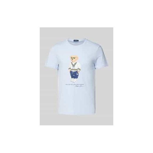 T-shirt z nadrukiem z logo ze sklepu Peek&Cloppenburg  w kategorii T-shirty męskie - zdjęcie 178205249