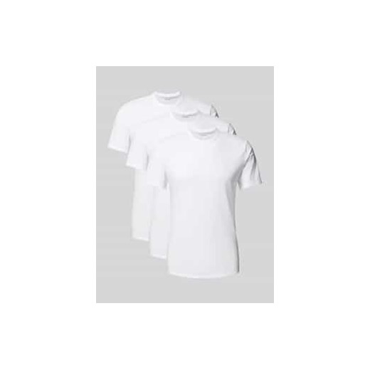 T-shirt z dekoltem okrągłym,w zestawie 3 szt. ze sklepu Peek&Cloppenburg  w kategorii T-shirty męskie - zdjęcie 178205425