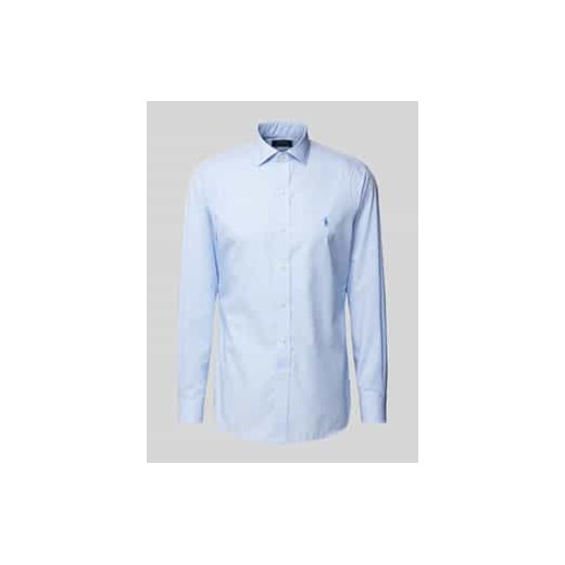 Koszula biznesowa o kroju custom fit z kołnierzykiem typu kent ze sklepu Peek&Cloppenburg  w kategorii Koszule męskie - zdjęcie 178205455