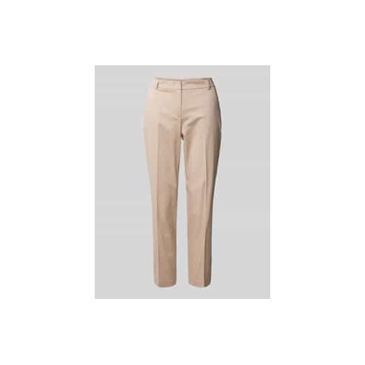 Spodnie materiałowe o skróconym kroju slim fit ze sklepu Peek&Cloppenburg  w kategorii Spodnie damskie - zdjęcie 178205497