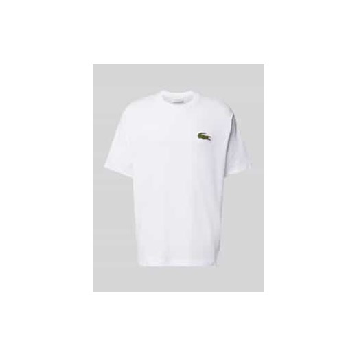 T-shirt z detalem z logo ze sklepu Peek&Cloppenburg  w kategorii T-shirty męskie - zdjęcie 178205499