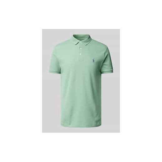 Koszulka polo z wyhaftowanym logo ze sklepu Peek&Cloppenburg  w kategorii T-shirty męskie - zdjęcie 178205516