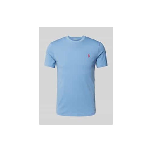 T-shirt z wyhaftowanym logo ze sklepu Peek&Cloppenburg  w kategorii T-shirty męskie - zdjęcie 178205527