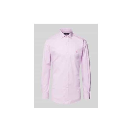 Koszula biznesowa o kroju slim fit z kołnierzykiem typu cutaway ze sklepu Peek&Cloppenburg  w kategorii Koszule męskie - zdjęcie 178205548