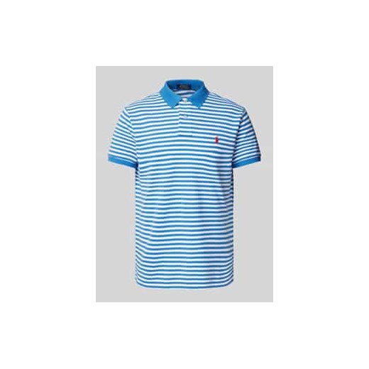 Koszulka polo z wyhaftowanym logo ze sklepu Peek&Cloppenburg  w kategorii T-shirty męskie - zdjęcie 178205569