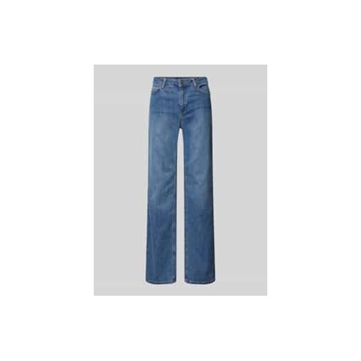 Jeansy z prostą nogawką i 5 kieszeniami ze sklepu Peek&Cloppenburg  w kategorii Jeansy damskie - zdjęcie 178205609