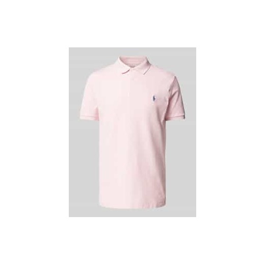 Koszulka polo z wyhaftowanym logo ze sklepu Peek&Cloppenburg  w kategorii T-shirty męskie - zdjęcie 178205656