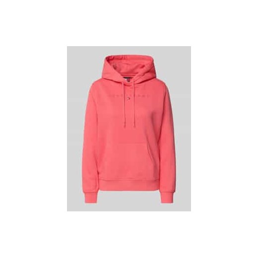Bluza z kapturem z wyhaftowanym logo ze sklepu Peek&Cloppenburg  w kategorii Bluzy damskie - zdjęcie 178205669