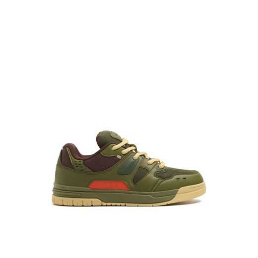 Cropp - Kolorowe sneakersy - zielony ze sklepu Cropp w kategorii Buty sportowe męskie - zdjęcie 178206277