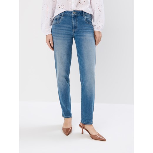 Mohito - Jeansy boyfriend - niebieski Mohito 38 Mohito