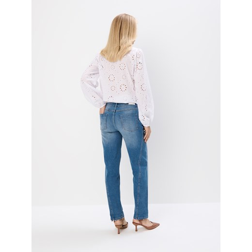 Mohito - Jeansy boyfriend - niebieski Mohito 36 Mohito