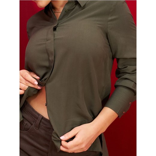 Sinsay - Koszula - khaki Sinsay M Sinsay