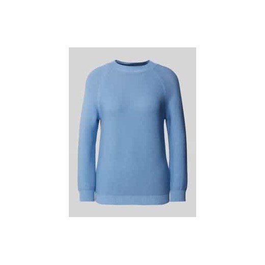 Sweter z dzianiny z raglanowymi rękawami model ‘LINZ’ ze sklepu Peek&Cloppenburg  w kategorii Swetry damskie - zdjęcie 178208877