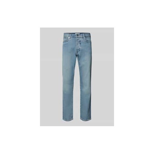 Jeansy o kroju regular tapered fit z 5 kieszeniami model ‘COLE’ ze sklepu Peek&Cloppenburg  w kategorii Jeansy męskie - zdjęcie 178209027