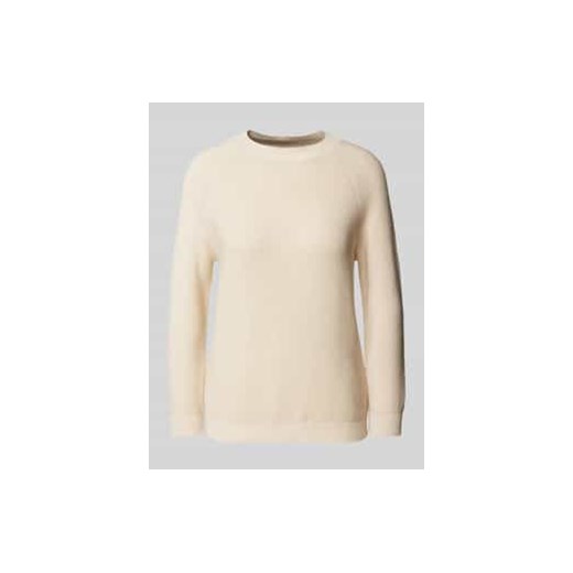 Sweter z dzianiny z raglanowymi rękawami model ‘LINZ’ ze sklepu Peek&Cloppenburg  w kategorii Swetry damskie - zdjęcie 178209065