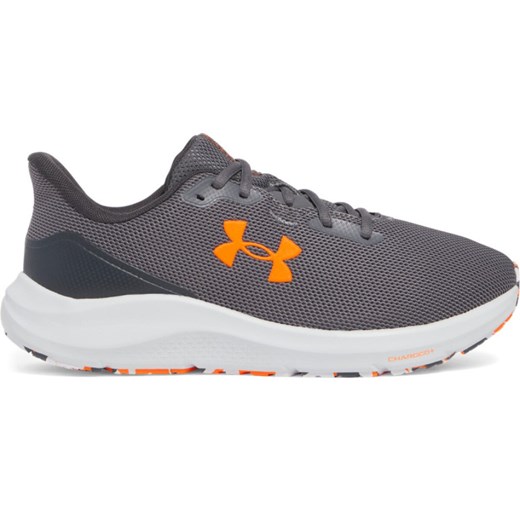 Męskie buty do biegania Under Armour UA Charged Pursuit 4 - szare ze sklepu Sportstylestory.com w kategorii Buty sportowe męskie - zdjęcie 178209309