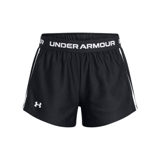 Dziewczęce spodenki treningowe Under Armour G Tech Play Up Short - czarne ze sklepu Sportstylestory.com w kategorii Szorty - zdjęcie 178209366