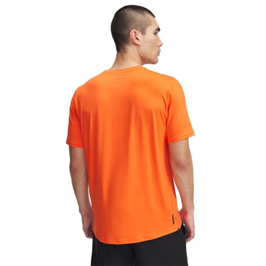 Męska koszulka treningowa Under Armour Vanish Energy SS - pomarańczowa ze sklepu Sportstylestory.com w kategorii T-shirty męskie - zdjęcie 178209475