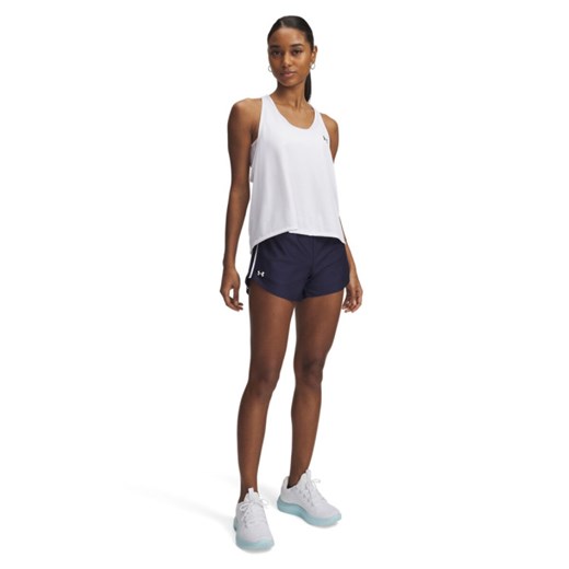 Damskie spodnie treningowe Under Armour Tech Play Up Shorts - czarne ze sklepu Sportstylestory.com w kategorii Szorty - zdjęcie 178209535