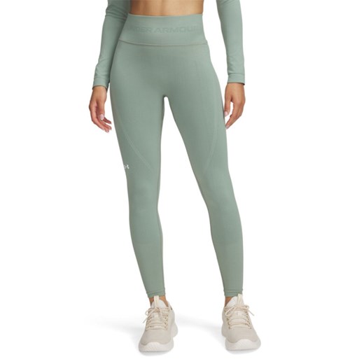 Damskie legginsy treningowe Under Armour UA Vanish Seamless Legging - zielone ze sklepu Sportstylestory.com w kategorii Spodnie damskie - zdjęcie 178209568