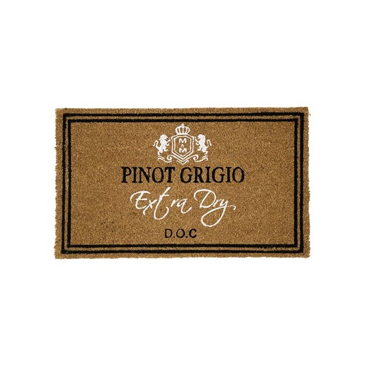 Mars &amp; More Wycieraczka &quot;Pinot Grigio&quot; w kolorze jasnobrązowym - 50 x 75 cm ze sklepu Limango Polska w kategorii Dom - zdjęcie 178211477