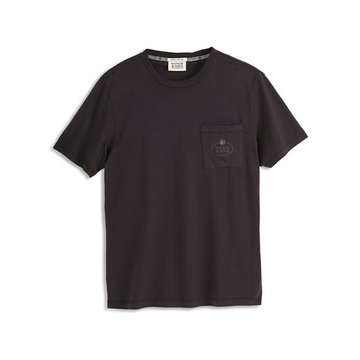 Scotch &amp; Soda Koszulka w kolorze czarnym ze sklepu Limango Polska w kategorii T-shirty męskie - zdjęcie 178211605