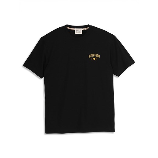 Scotch &amp; Soda Koszulka w kolorze czarnym ze sklepu Limango Polska w kategorii T-shirty męskie - zdjęcie 178211725