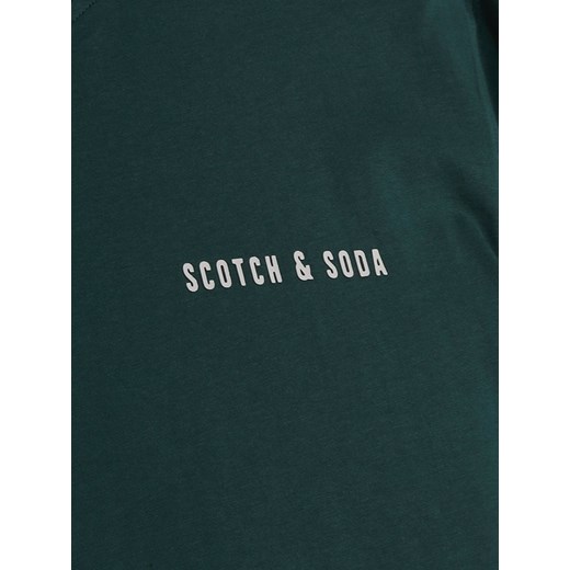 T-shirt męski SCOTCH&SODA zielony 