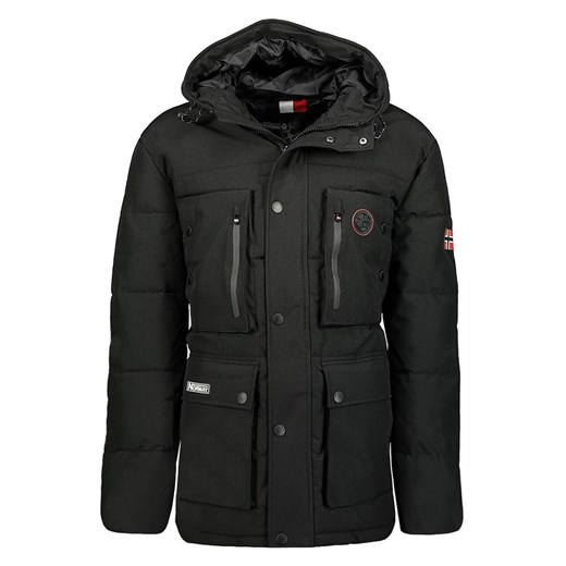 Geographical Norway Parka w kolorze czarnym ze sklepu Limango Polska w kategorii Parki męskie - zdjęcie 178212307