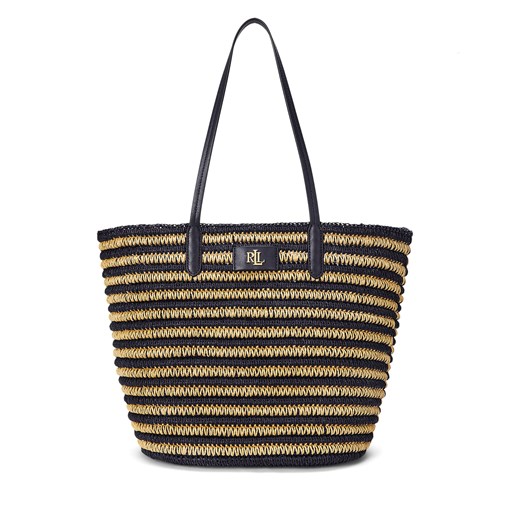Wielokolorowa shopper bag Ralph Lauren wakacyjna