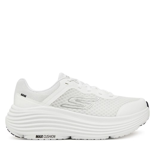 Sneakersy Skechers Max Cushioning Endea 129470/WBK Biały ze sklepu eobuwie.pl w kategorii Buty sportowe damskie - zdjęcie 178213168